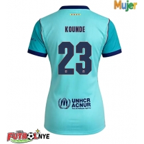 Camiseta Barcelona Jules Kounde #23 Tercera Equipación para mujer 2026-27 manga corta